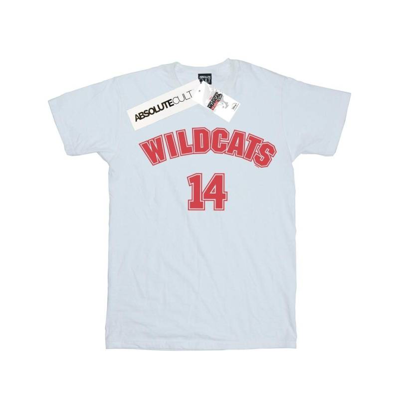 High School Musical The Musical Wildcats 14 Tshirt Mädchen Weiss 104 von Disney