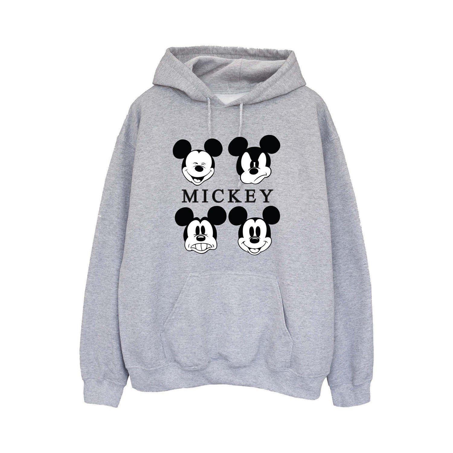 Kapuzenpullover Damen Grau XXL von Disney