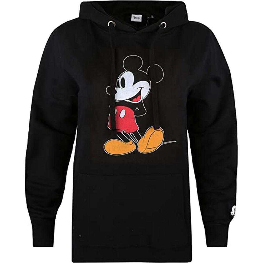 Kapuzenpullover Damen Schwarz S von Disney