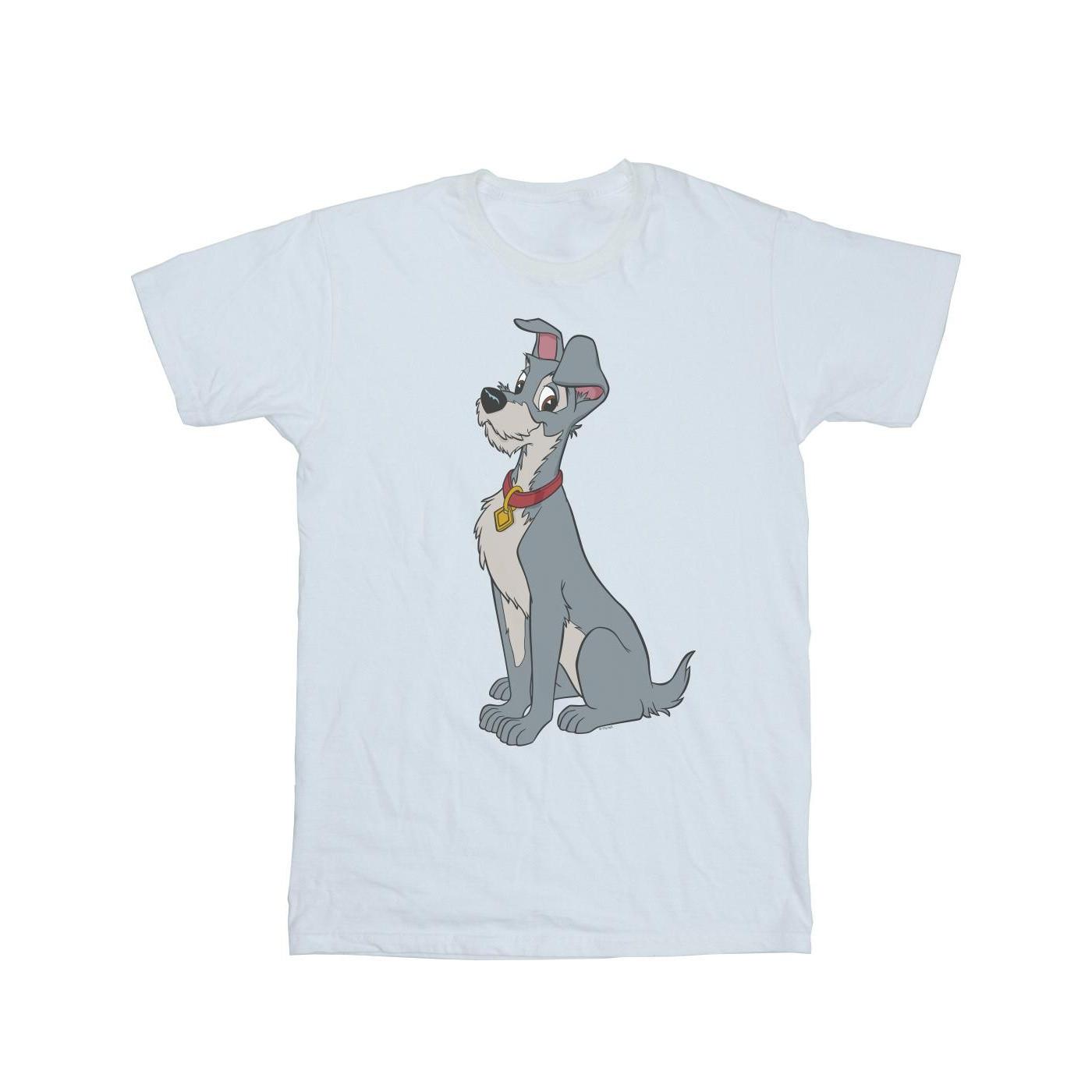 Lady And The Tramp Spaghetti Heart Tshirt Jungen Weiss 116 von Disney