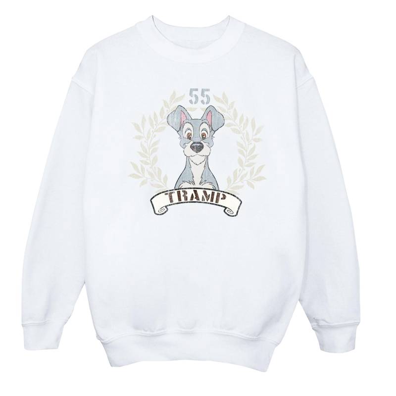 Lady And The Tramp Tramp Since 55 Sweatshirt Unisex Weiss 104 von Disney