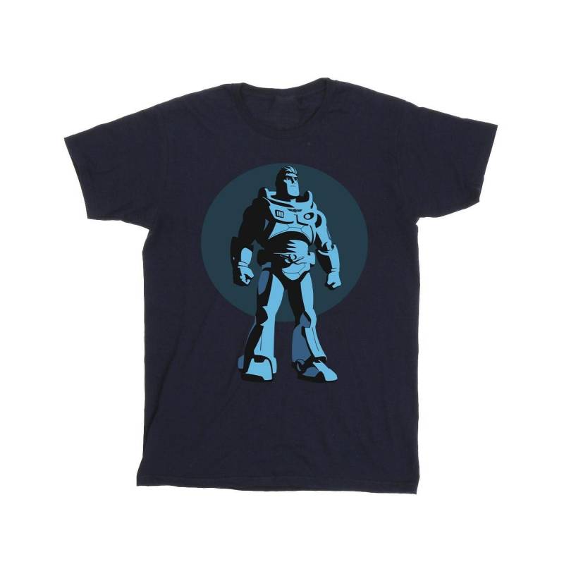 Lightyear Buzz Standing Circle Tshirt Mädchen Marine 104 von Disney