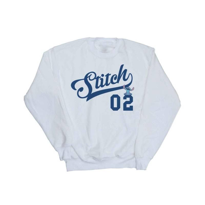 Lilo And Stitch Athletic Sweatshirt Jungen Weiss 128 von Disney