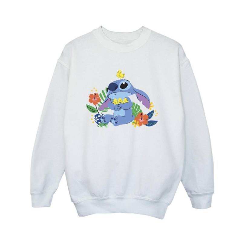 Lilo & Stitch Birds Sweatshirt Jungen Weiss 152-158 von Disney