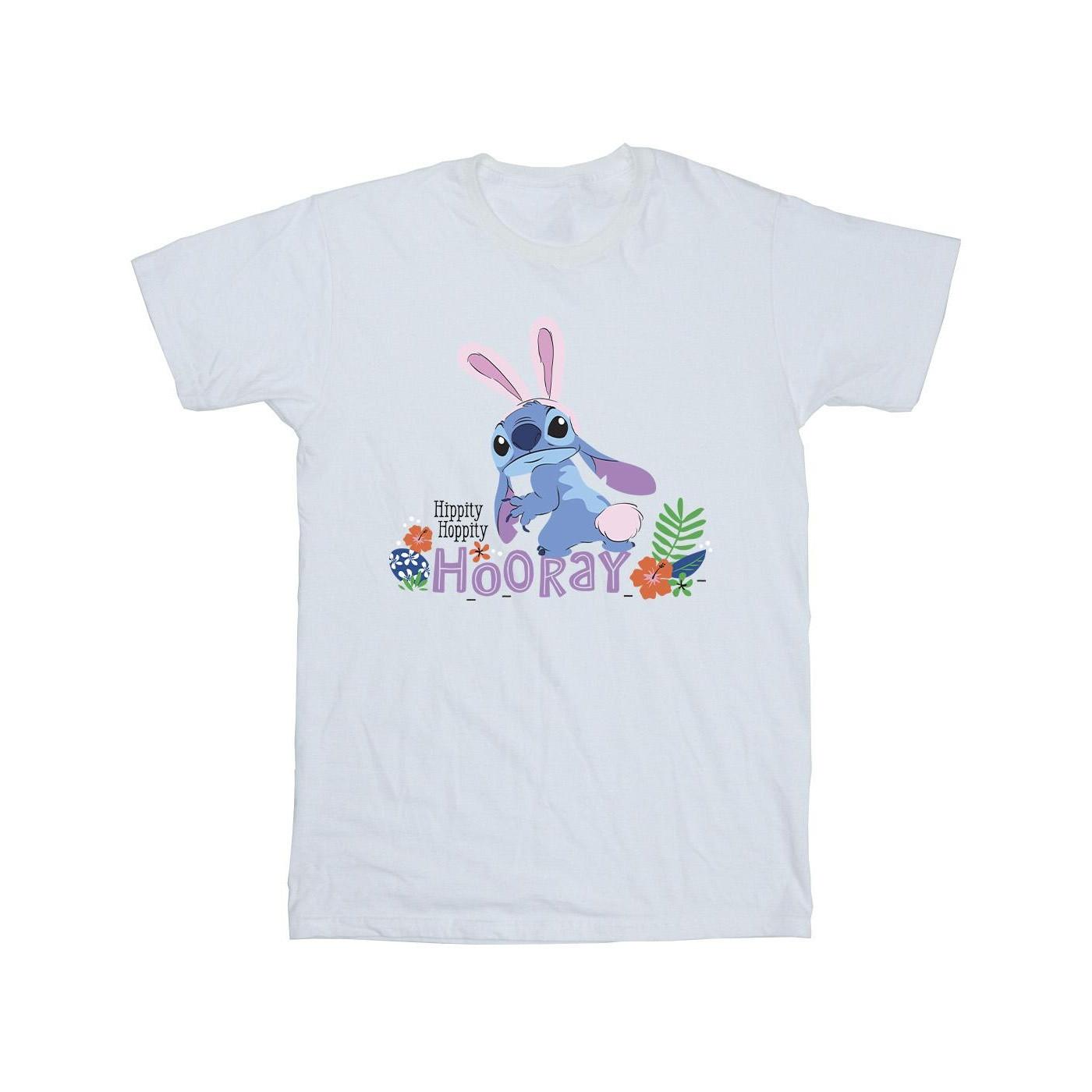 Lilo & Stitch Hippity Hop Stitch Tshirt Herren Weiss 3XL von Disney