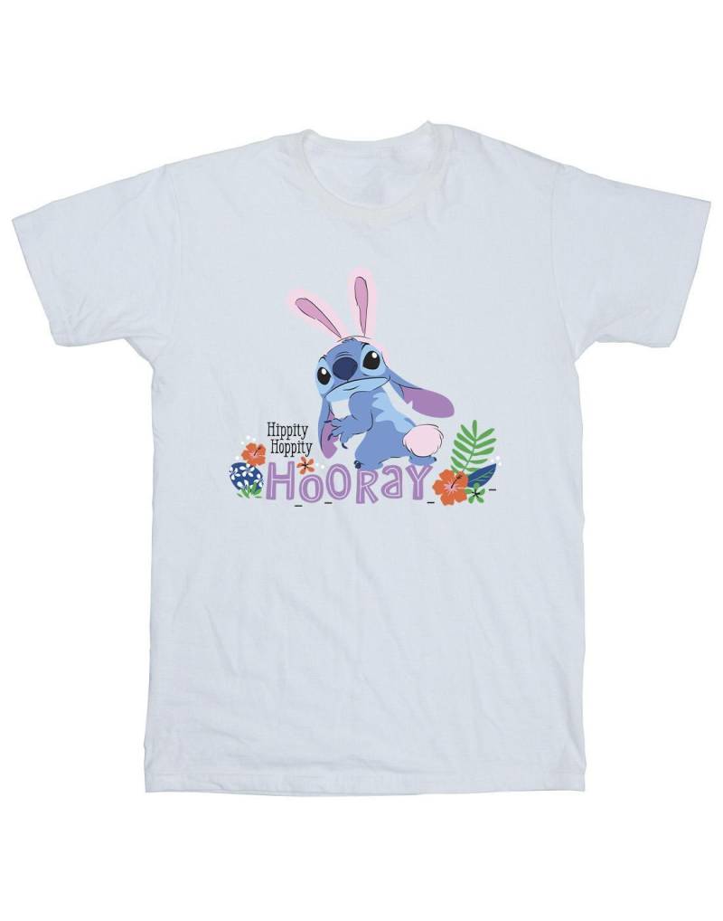 Lilo & Stitch Hippity Hop Stitch Tshirt Herren Weiss 3XL von Disney