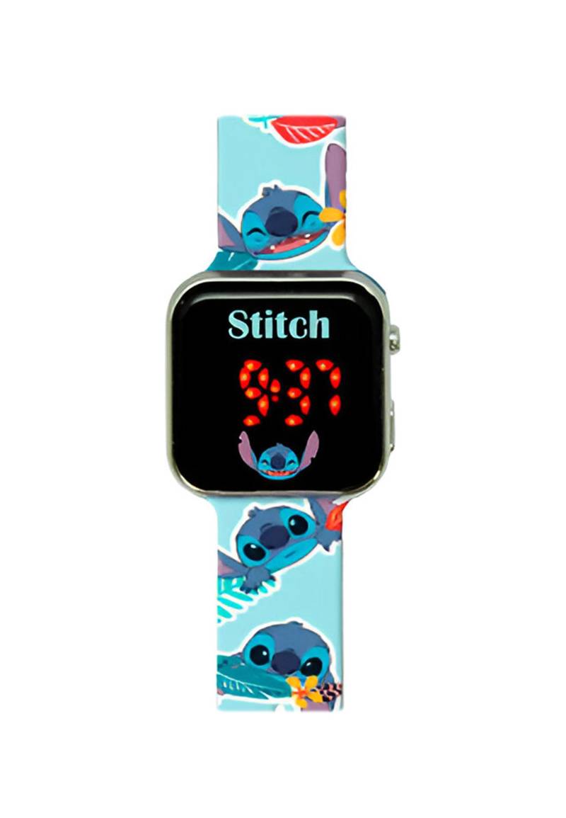 Lilo & Stitch Led Watch Unisex Blau ONE SIZE von Disney