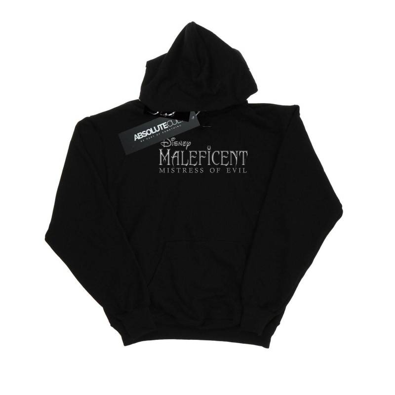 Maleficent Mistress Of Evil Logo Kapuzenpullover Unisex Schwarz 104 von Disney