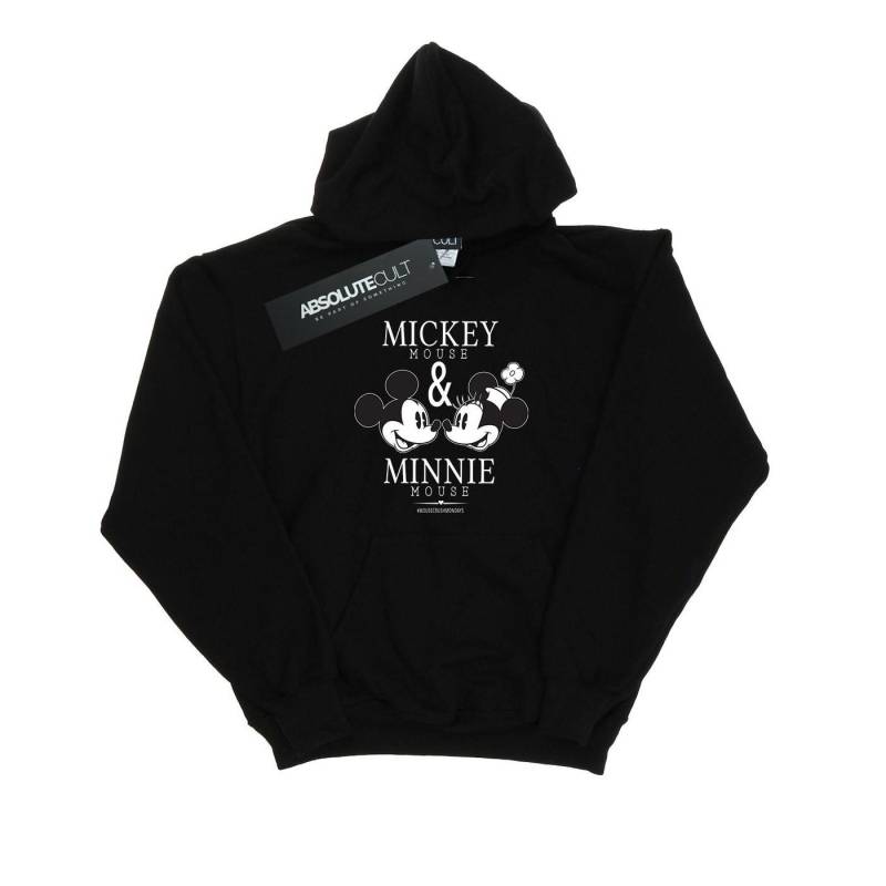 Mickey And Minnie Mouse Mousecrush Mondays Kapuzenpullover Jungen Schwarz 116 von Disney