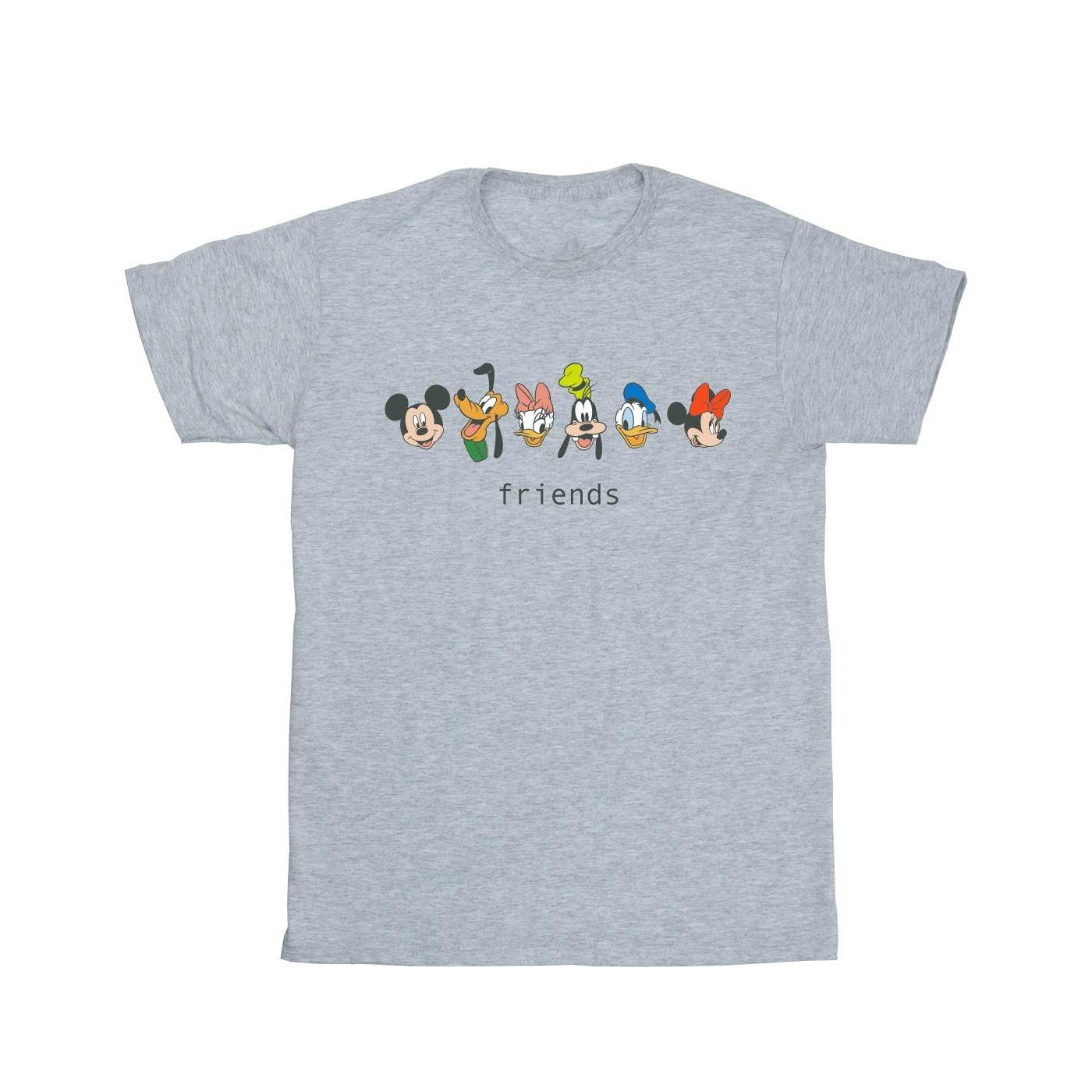 Mickey Mouse And Friends Tshirt Damen Grau L von Disney