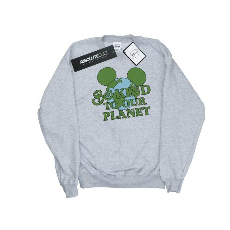 Mickey Mouse Be Kind Sweatshirt Mädchen Grau 116 von Disney