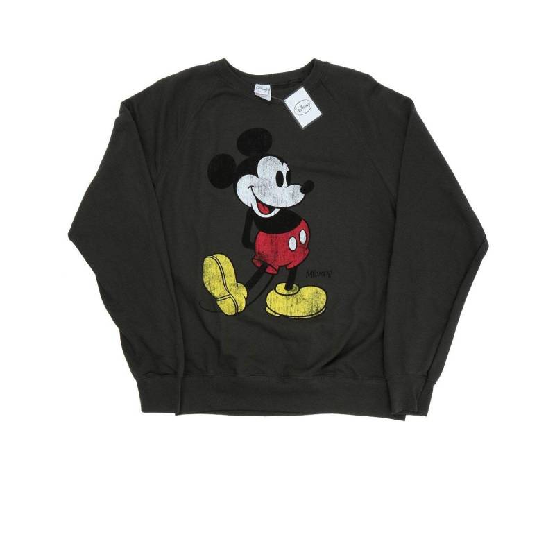 Mickey Mouse Classic Kick Sweatshirt Herren Taubengrau XXL von Disney