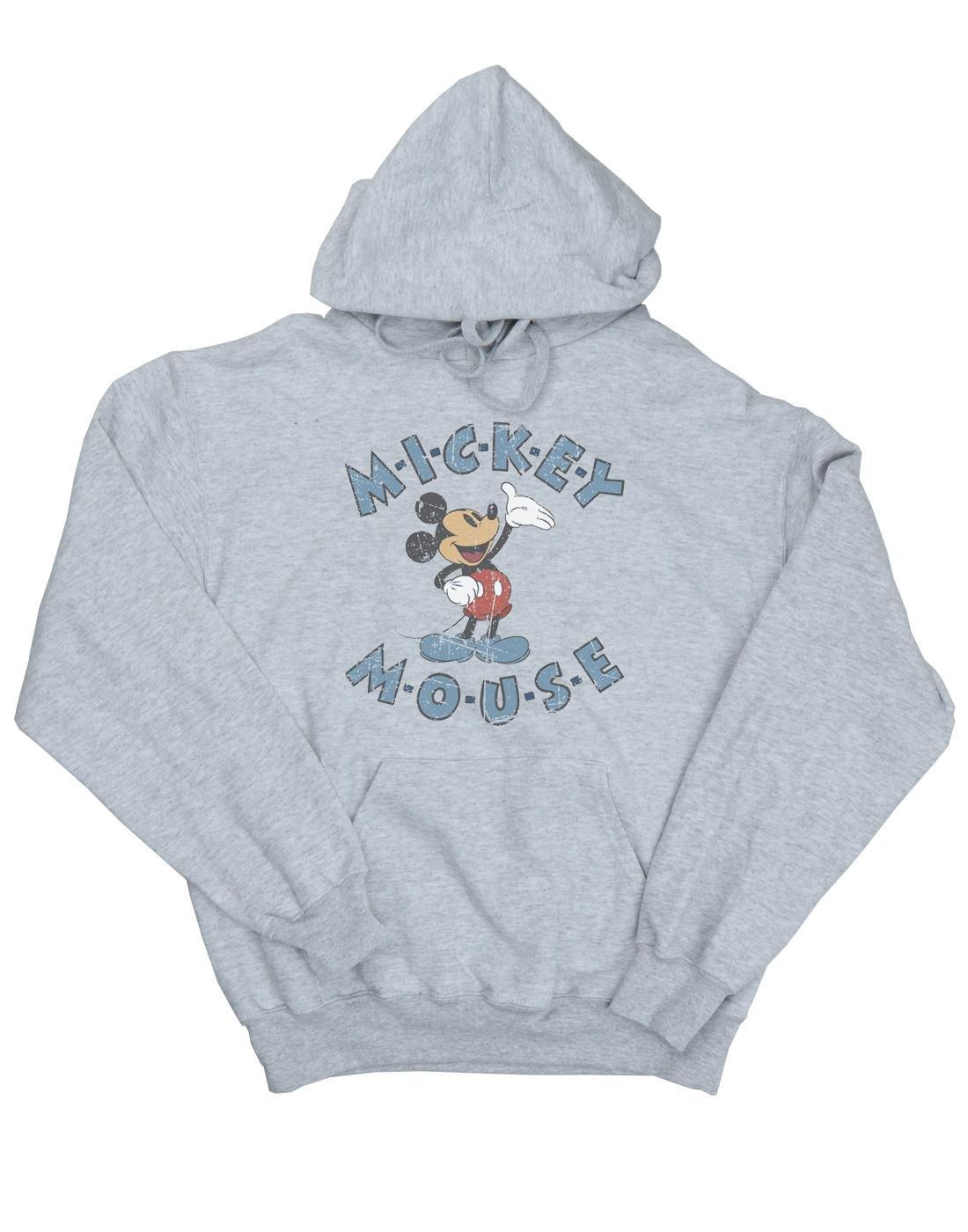 Mickey Mouse Dash Kapuzenpullover Damen Grau M von Disney