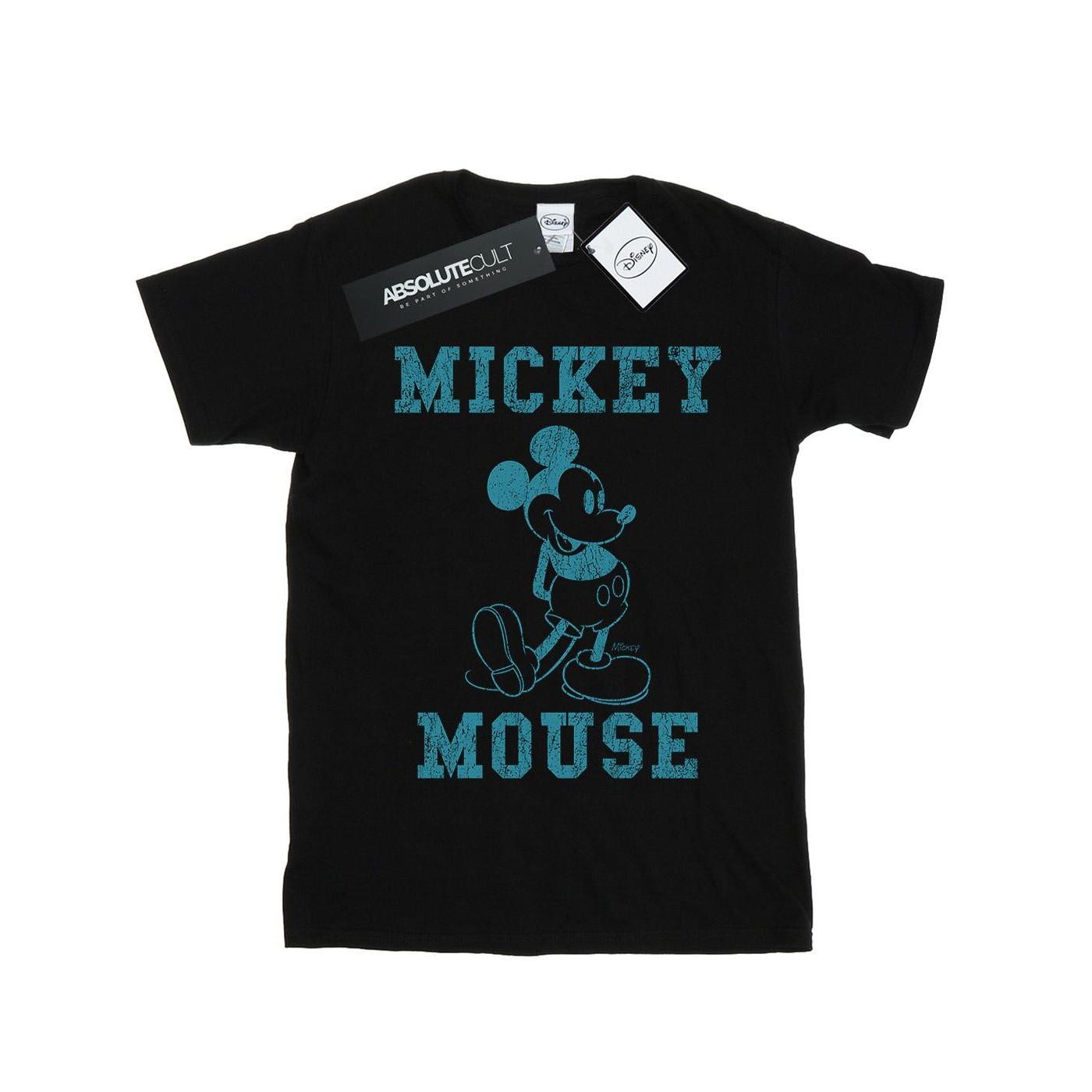 Mickey Mouse Distressed Kick Mono Tshirt Jungen Schwarz 116 von Disney