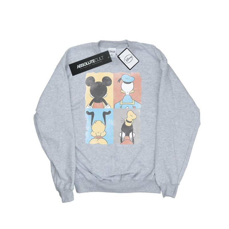 Mickey Mouse Four Backs Sweatshirt Herren Grau S von Disney