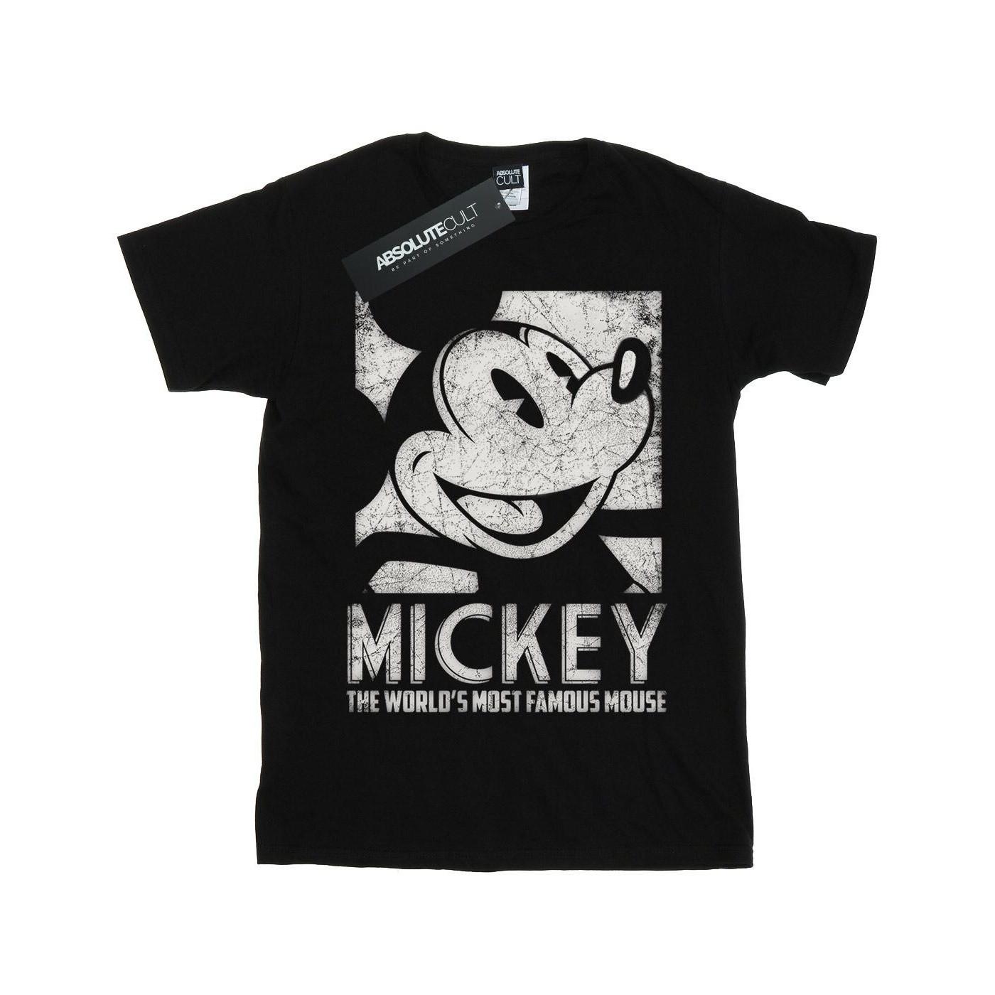 Mickey Mouse Most Famous Tshirt Mädchen Schwarz 152-158 von Disney