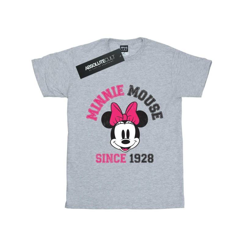 Mickey Mouse Since 1928 Tshirt Mädchen Grau 116 von Disney