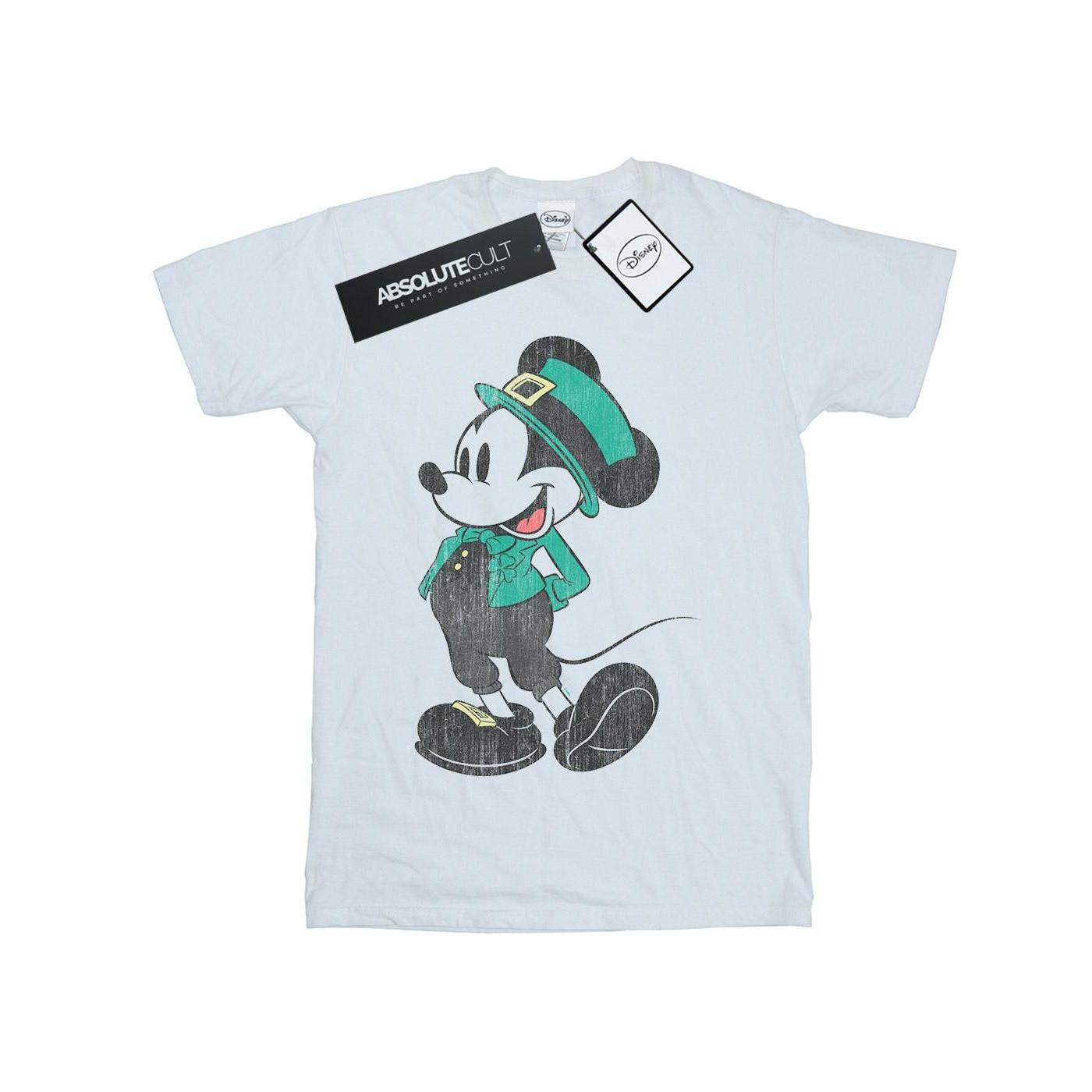 Mickey Mouse St Patrick Costume Tshirt Jungen Weiss 116 von Disney