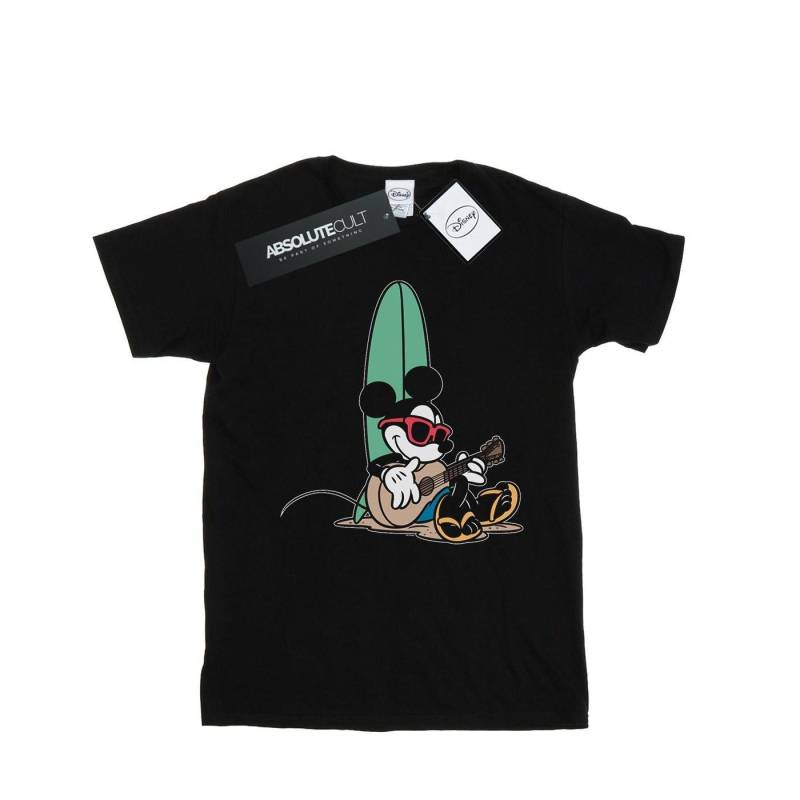 Mickey Mouse Surf And Chill Tshirt Damen Schwarz M von Disney