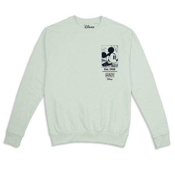 Comic Book Mickey Sweatshirt Damen Grau S von Disney