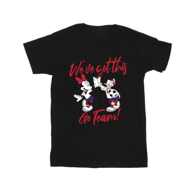 Minnie Daisy We've Got This Tshirt Herren Schwarz S von Disney