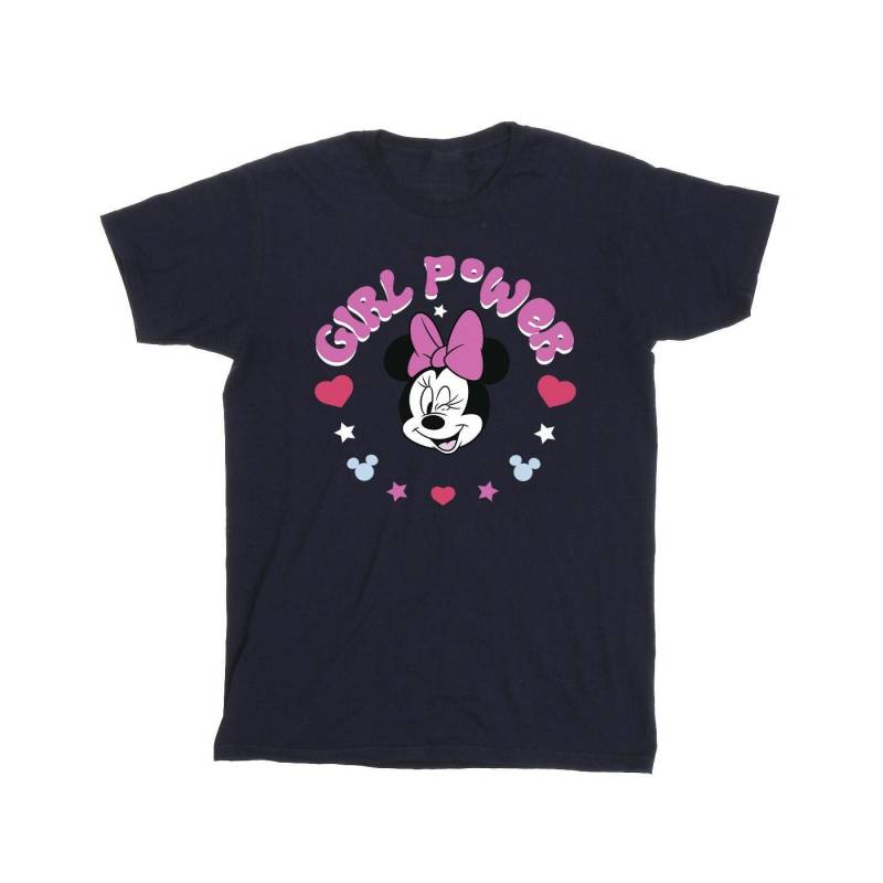 Minnie Mouse Girl Power Tshirt Herren Marine 3XL von Disney