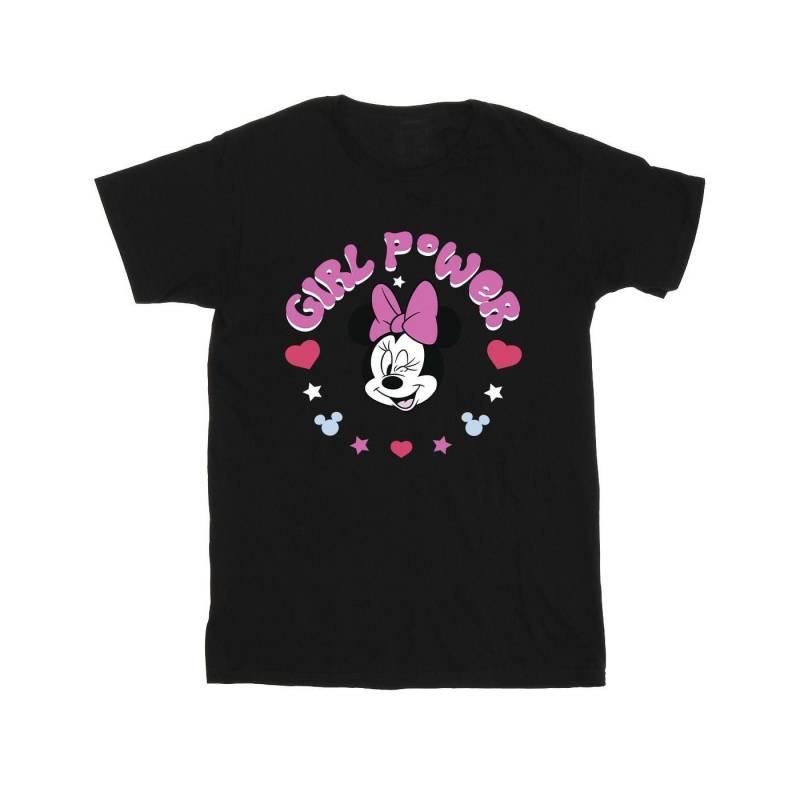 Minnie Mouse Girl Power Tshirt Herren Schwarz 3XL von Disney