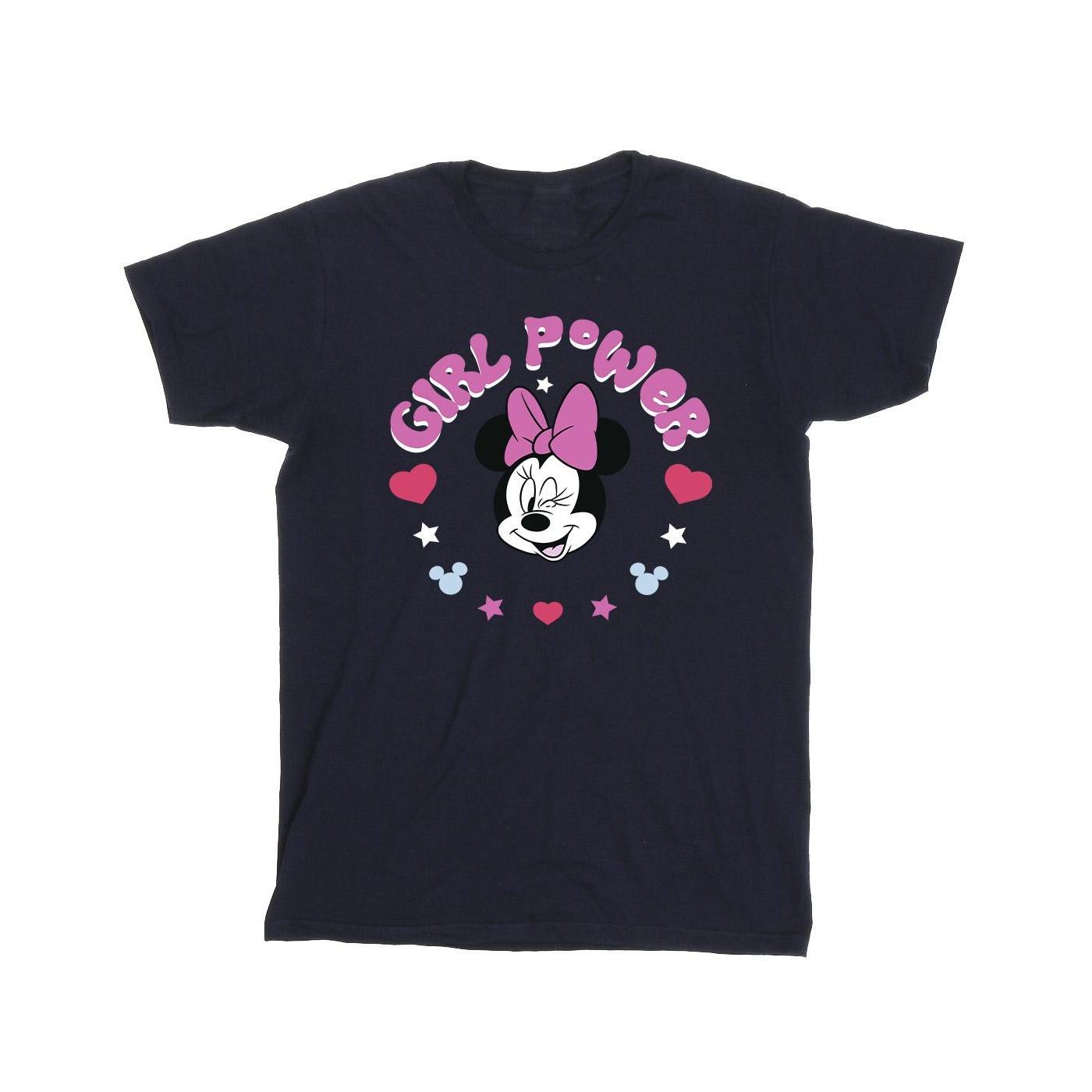 Minnie Mouse Girl Power Tshirt Jungen Marine 128 von Disney