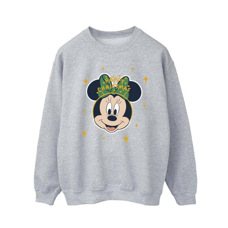 Minnie Mouse Happy Christmas Sweatshirt Herren Grau 3XL von Disney