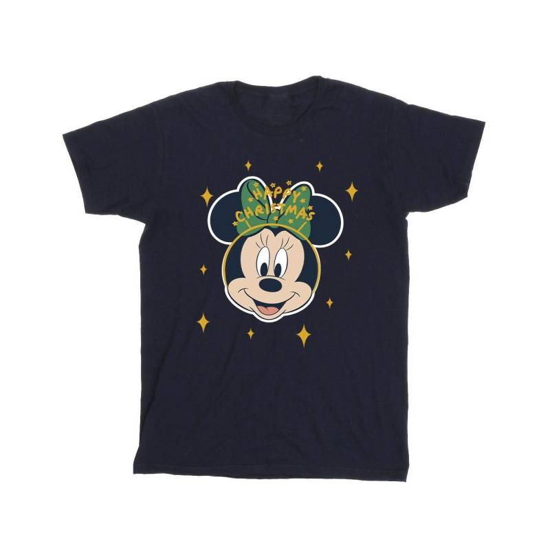 Minnie Mouse Happy Christmas Tshirt Jungen Marine 104 von Disney