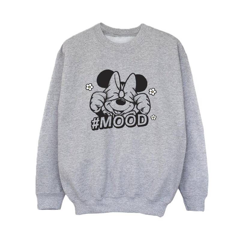 Minnie Mouse Mood Sweatshirt Jungen Grau 104 von Disney