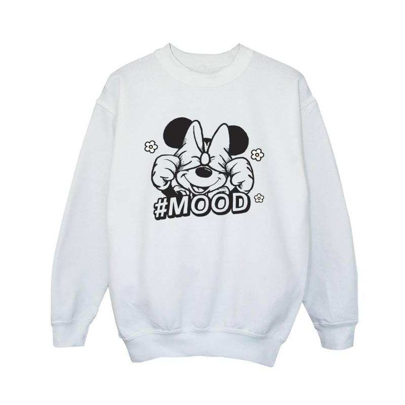 Minnie Mouse Mood Sweatshirt Jungen Weiss 116 von Disney