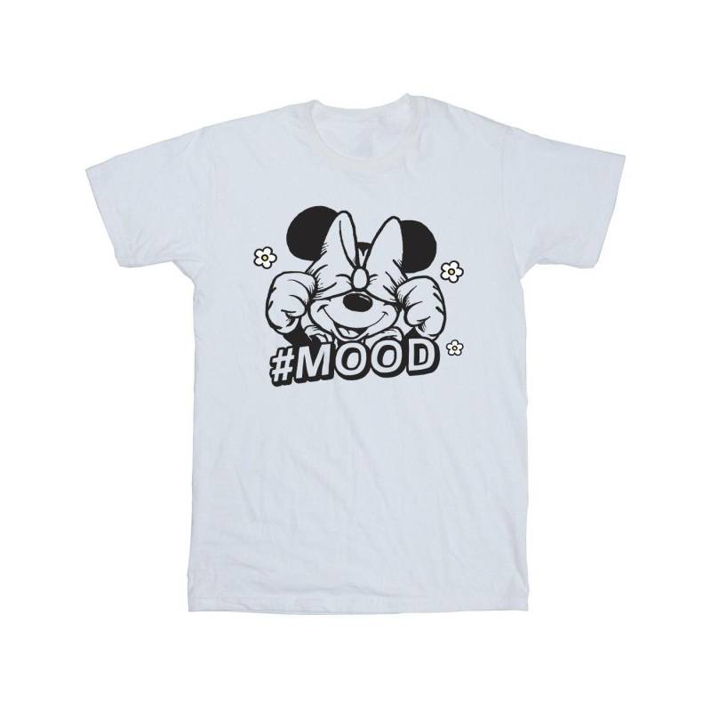 Minnie Mouse Mood Tshirt Jungen Weiss 140/146 von Disney