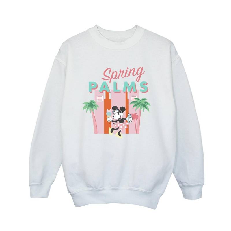 Minnie Mouse Spring Palms Sweatshirt Unisex Weiss 104 von Disney