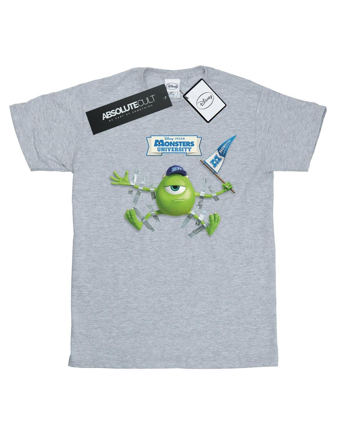 Monsters University Taped Mike Tshirt Damen Grau XL von Disney