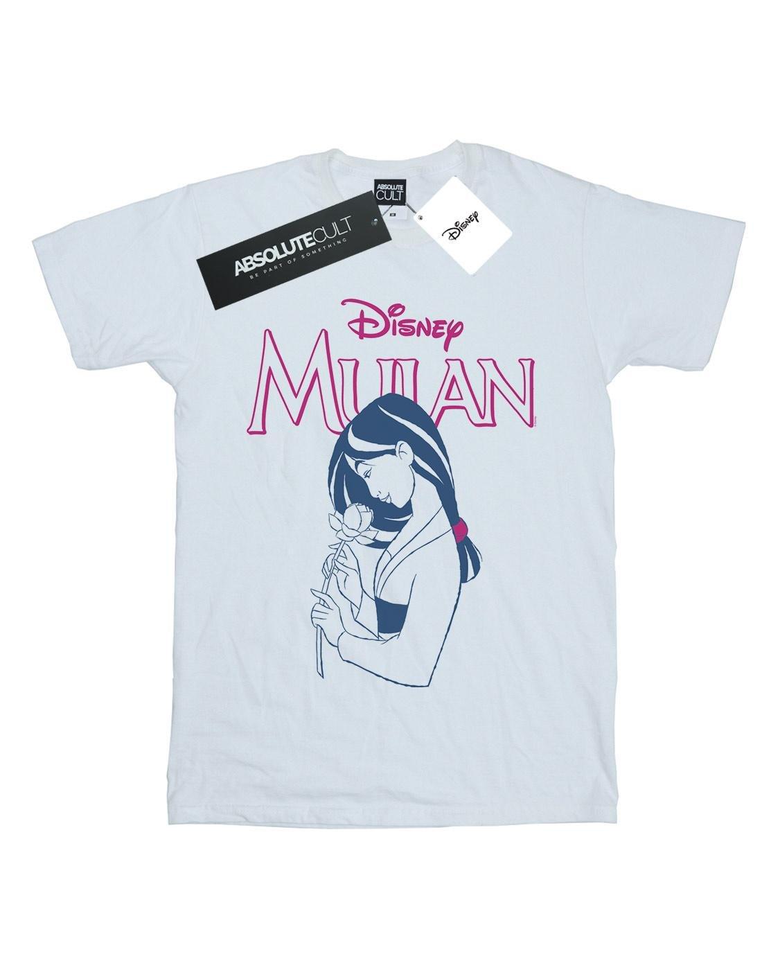 Mulan Magnolia Line Tshirt Damen Weiss 5XL von Disney