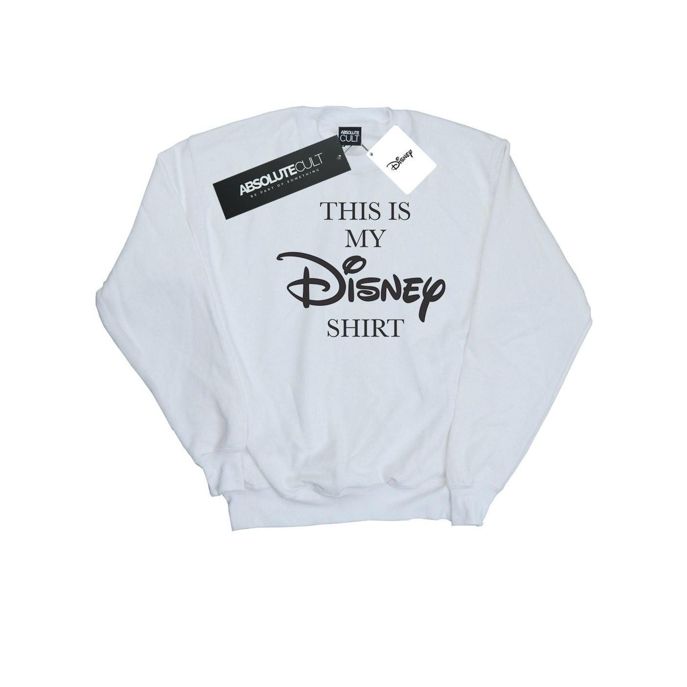 My Tshirt Sweatshirt Damen Weiss L von Disney