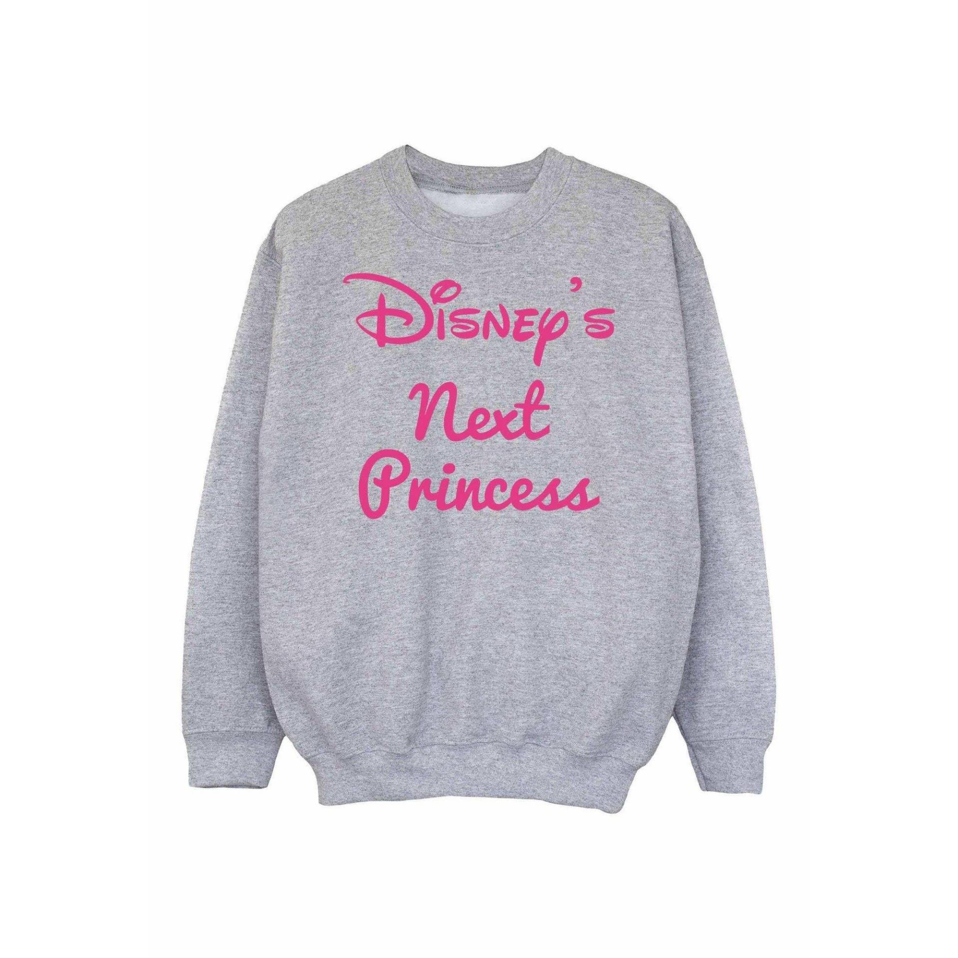 Disney - Next Princess Sweatshirt, 128, Grau von Disney