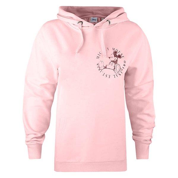 Original Kapuzenpullover Damen Pink L von Disney