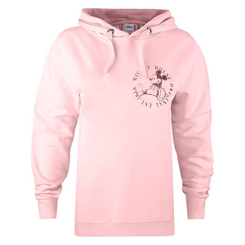 Original Kapuzenpullover Damen Pink M von Disney