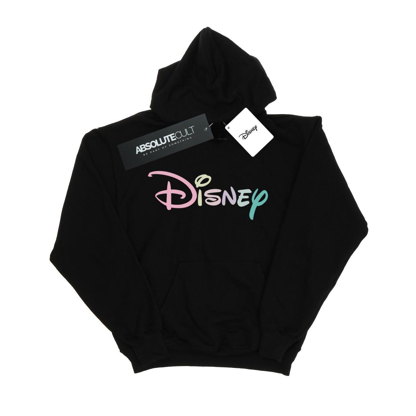 Pastel Logo Kapuzenpullover Herren Schwarz 4XL von Disney