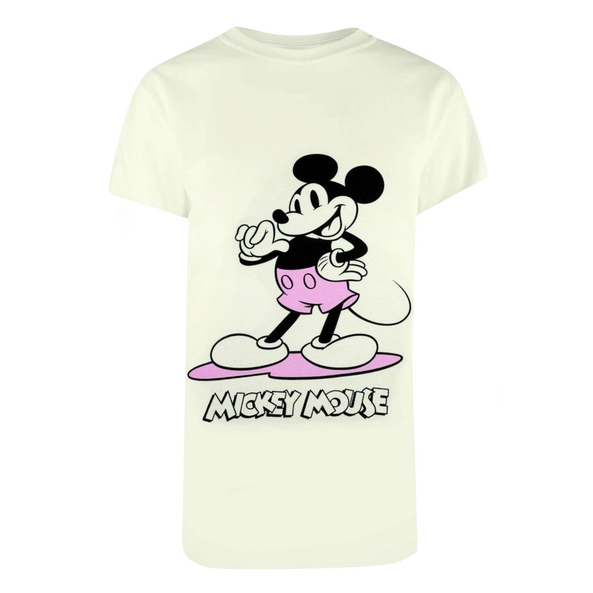 Pink Pants Classic Tshirt Damen Gelb L von Disney