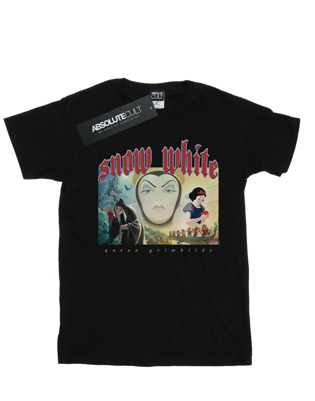 Snow White And Queen Grimhilde Tshirt Damen Schwarz XL von Disney