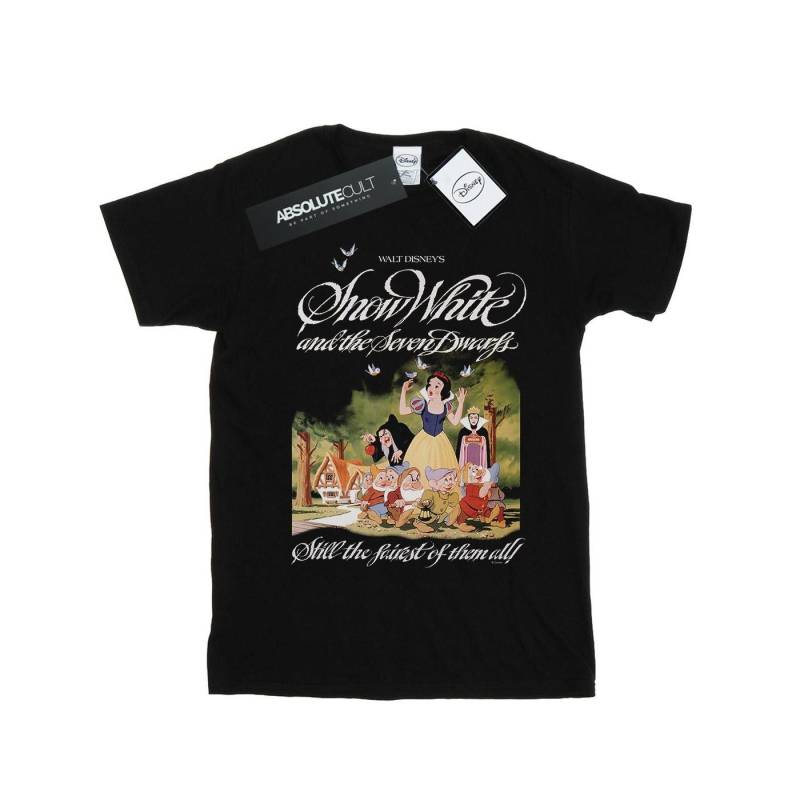 Snow White And The Seven Dwarfs Tshirt Damen Schwarz 3XL von Disney