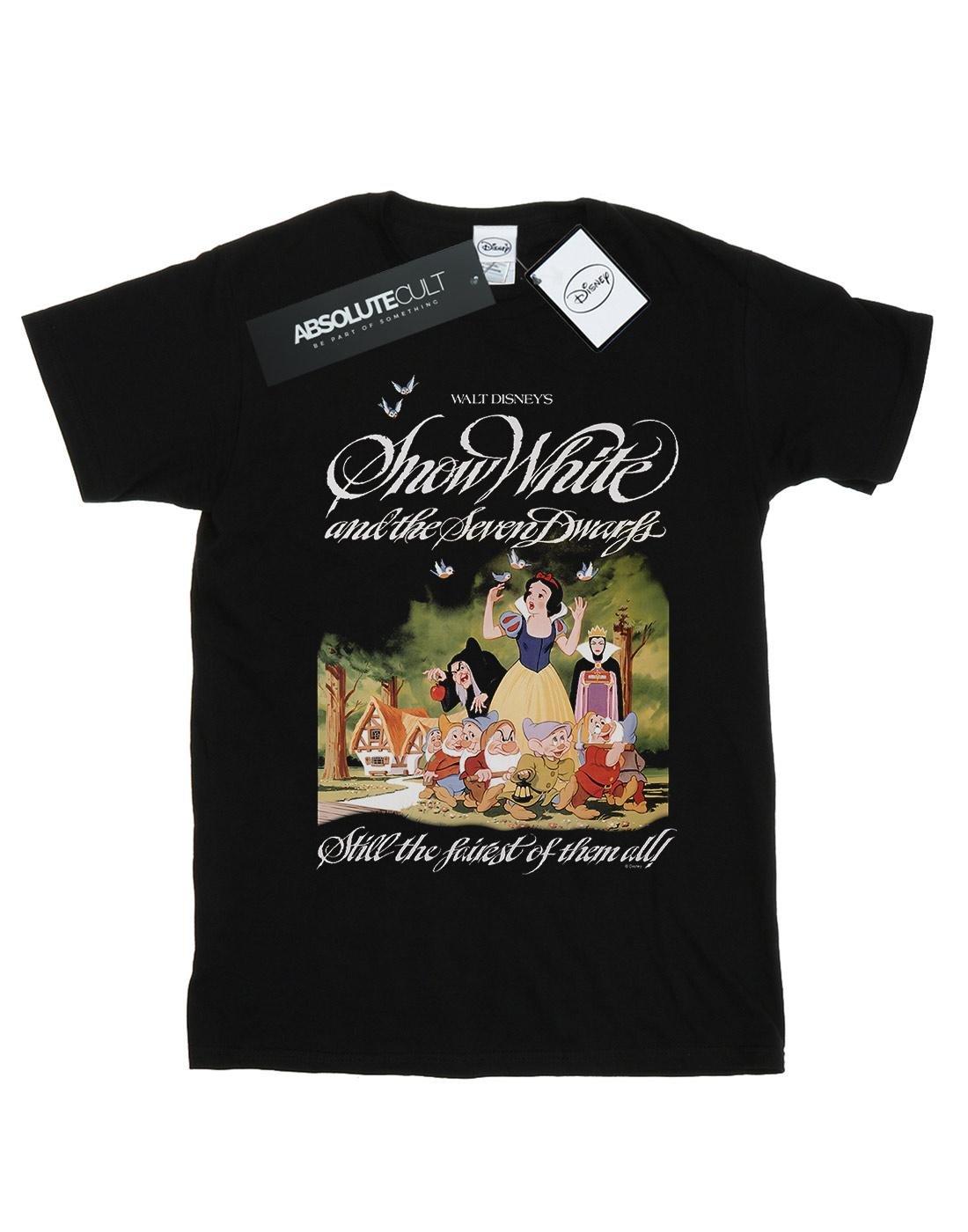 Snow White And The Seven Dwarfs Tshirt Damen Schwarz XXL von Disney