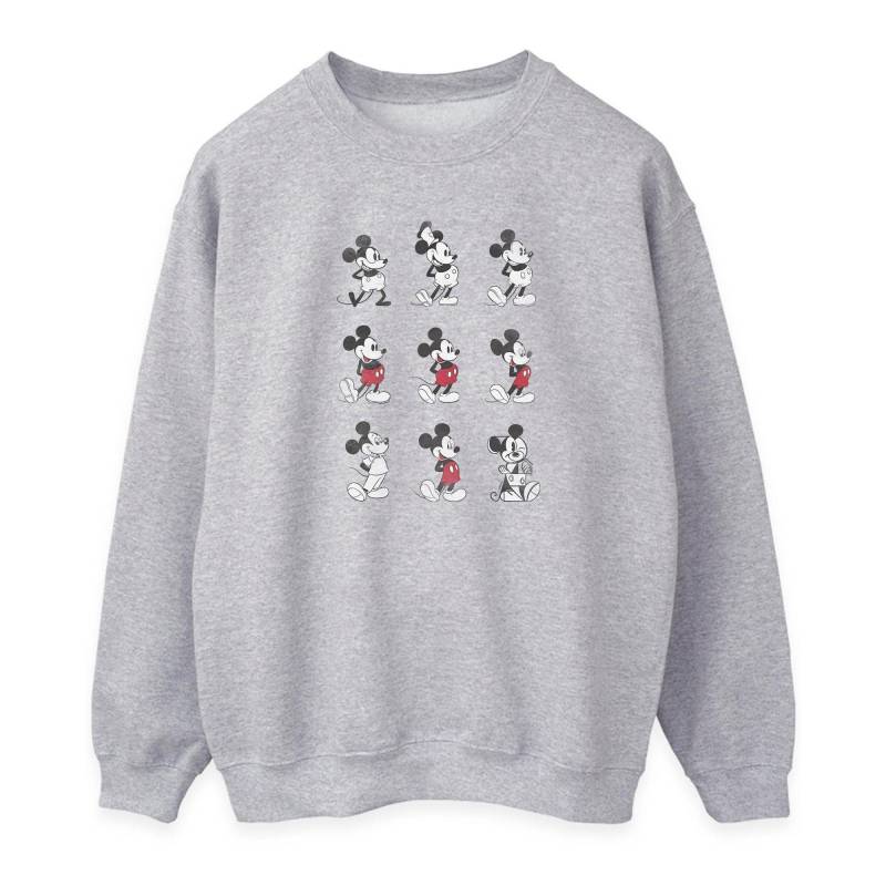 Sweatshirt Damen Grau L von Disney