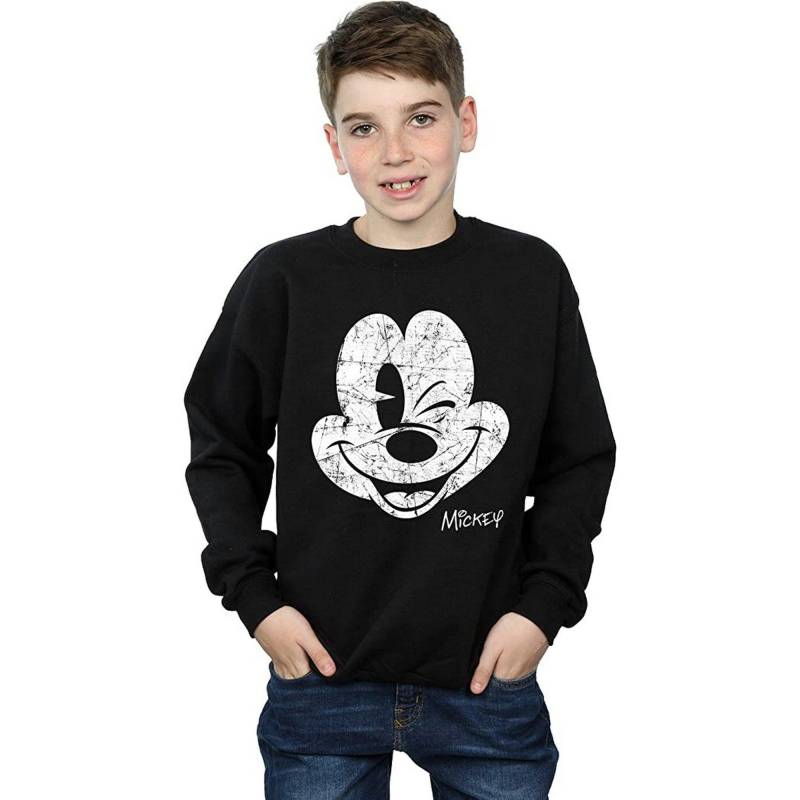 Sweatshirt Unisex Schwarz 116 von Disney