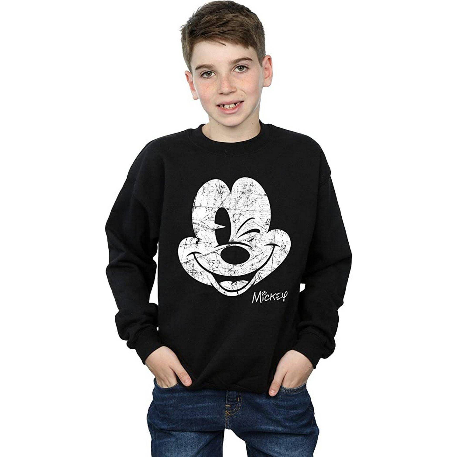 Sweatshirt Unisex Schwarz 128 von Disney