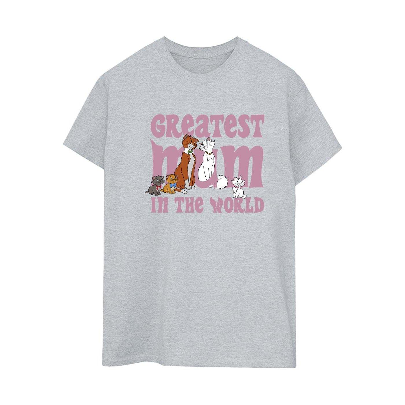 The Aristocats Greatest Mum Tshirt Damen Grau XL von Disney