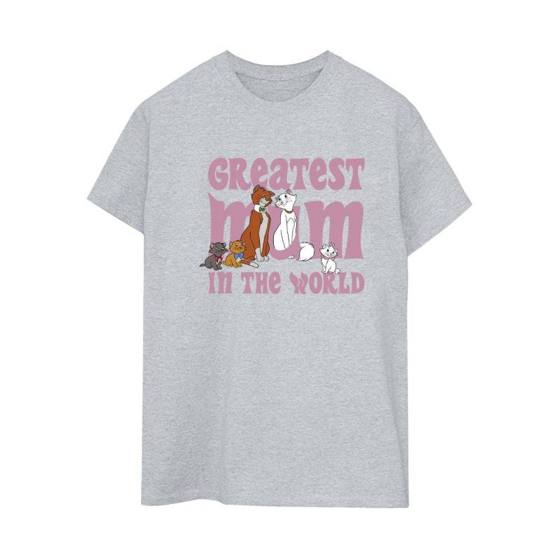 The Aristocats Greatest Mum Tshirt Damen Grau XL von Disney